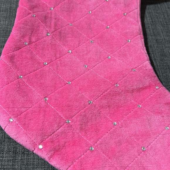 Quacker Factory Christmas stockings with animal print hem and rhinestones - Picture 2 of 7